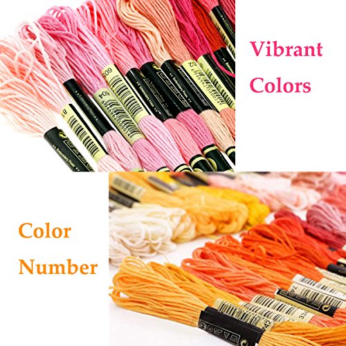 1 Embroidery+Friendship+Bracelet+Multi+Color+Numbers