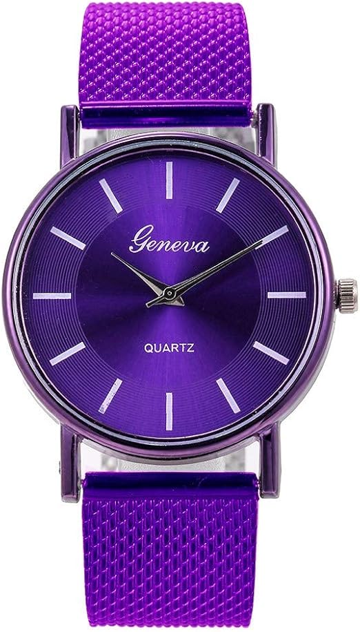 EVANA Relojes Mujer Acero Inoxidable Reloj de Pulsera marcar ...