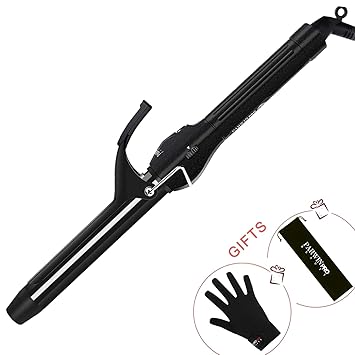 Buy Parwin Curling Iron Wand 1 Inch Ceramic Tourmaline Hair