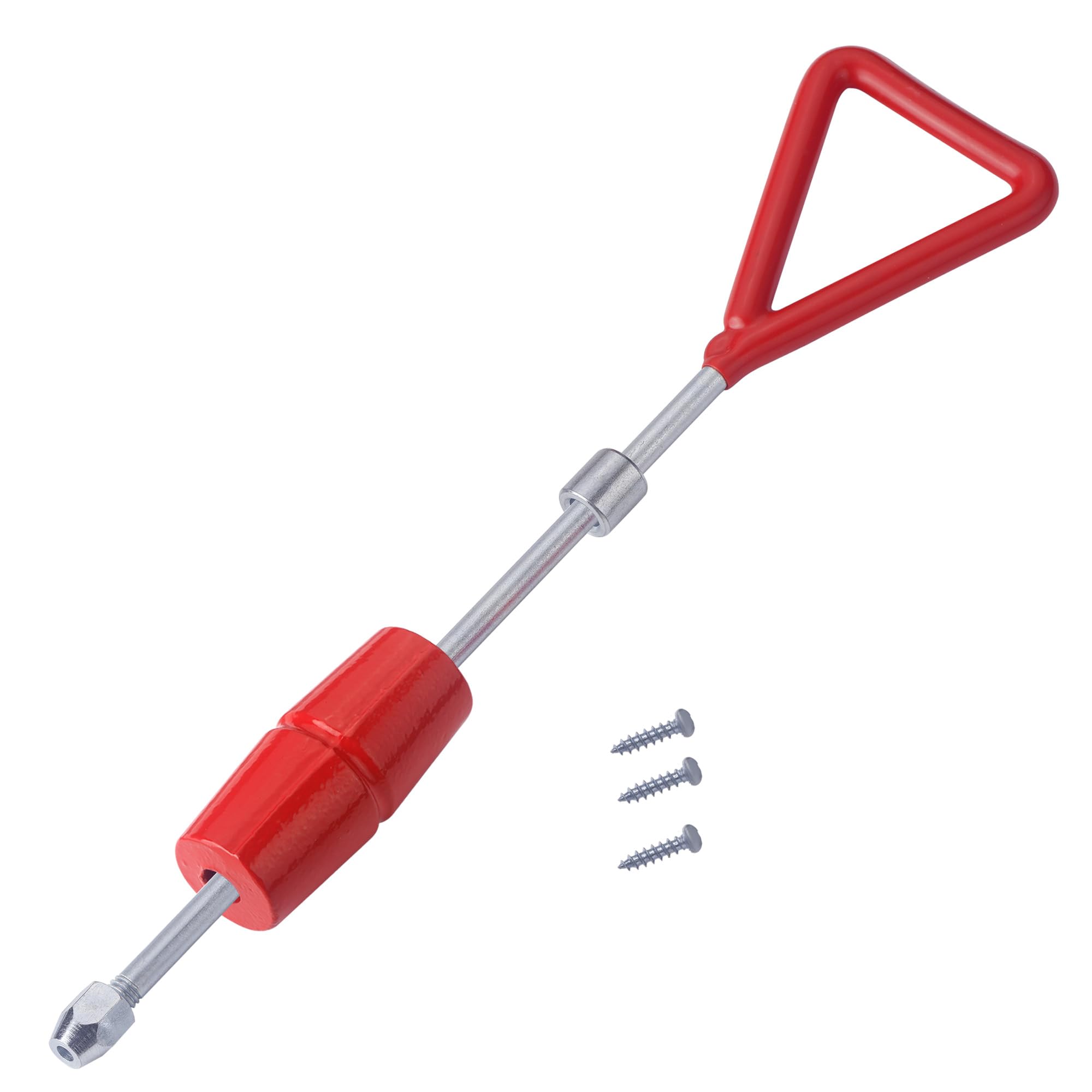 Photo 1 of 1 LB Slide Hammer with 3 Screw Tips,Dent Puller Slide Hammer Kit Auto Body Repair Tool Sliding Work DIY, One Piece Shaft/Handle for Strength