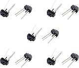 HALJIA 10PCS TCRT5000 Reflective IR Optical Sensor Switch for Arduino, 12mm view 1