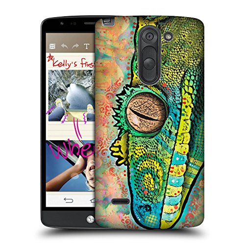 Official Dean Russo Gecko Wildlife 3 Hard Back Case for LG G3 Stylus / D690N / D690
