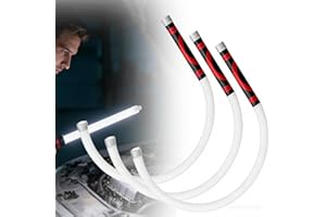 Flexible LED Flashlight Stick, High-Lumen Rechargeable Bendable Work Light, 30" Flexible Light Bar with Up to 7 Hours Runtime