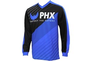 PHX Helios Hydra Jersey Unisex Men's & Women's Mountain Biking, Motocross, ATV/UTV Riding, & Outdoor Sportswear