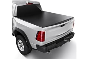 Calffree Soft Roll Up Truck Bed Cover Compatible with 2019-2025 Ram 1500 New Body (Excl. Classic) | 5'7" (67") Bed Black