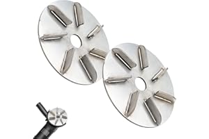 Labor-Saving Pig Hair Remover Scraper Disc, Pig Hair Removal Tool, Labor Saving Efficient Hairs Removal Tool Durable, 7/9 Gea