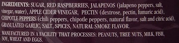 FISCHER AND WIESER RAZZPOTLE ROASTED RASPBERRY CHIPOTLE SAUCE, 40-OUNCE BOTTLE