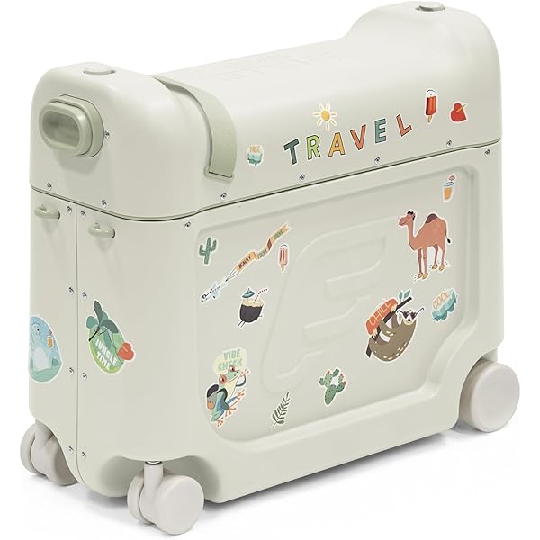 Amazon.com | Stokke JetKids BedBox, Arctic Blue - Ride-On Suitcase