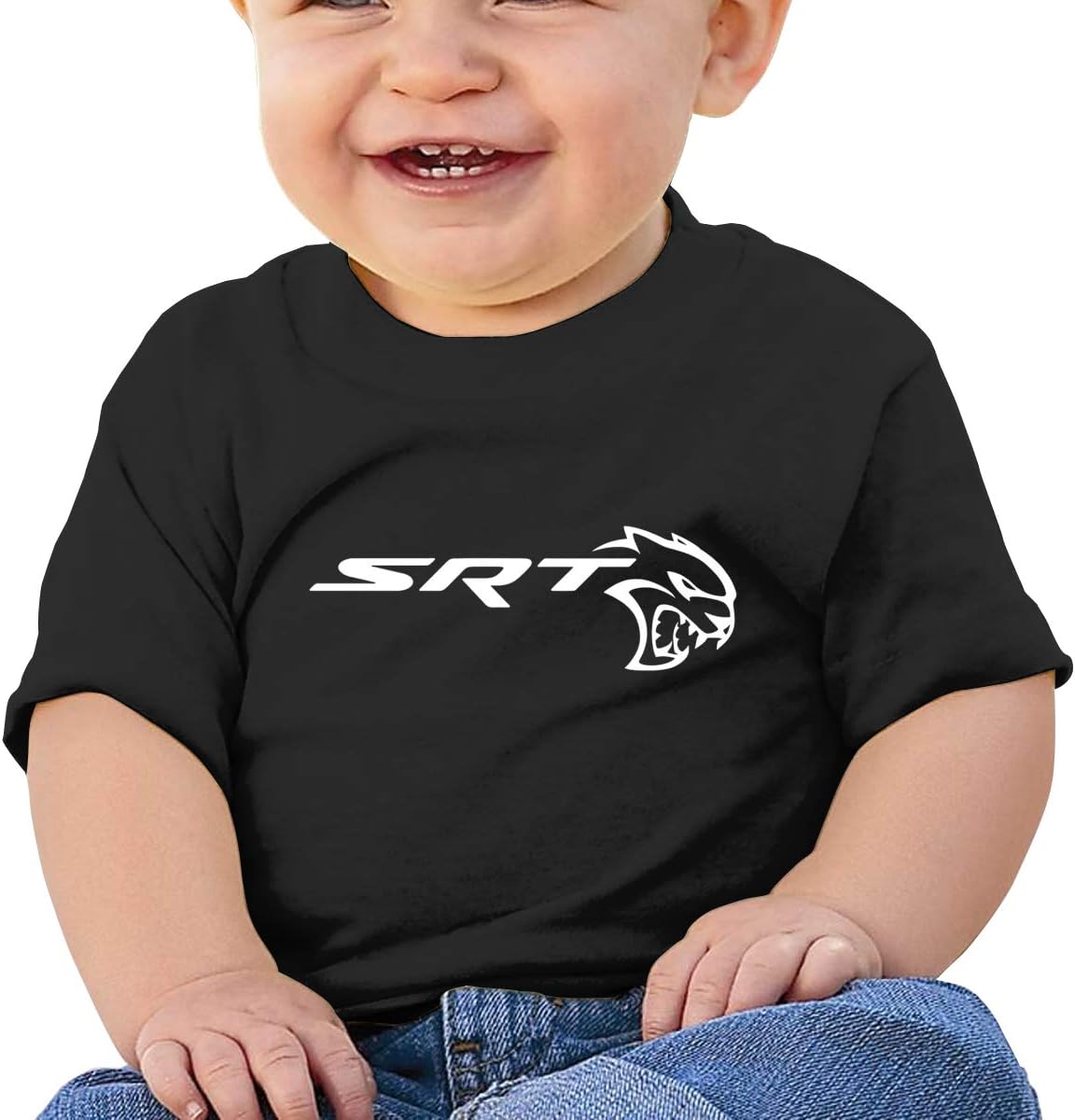 Baby T Shirts SRT Hellcat Demon Kids Short Sleeve Top