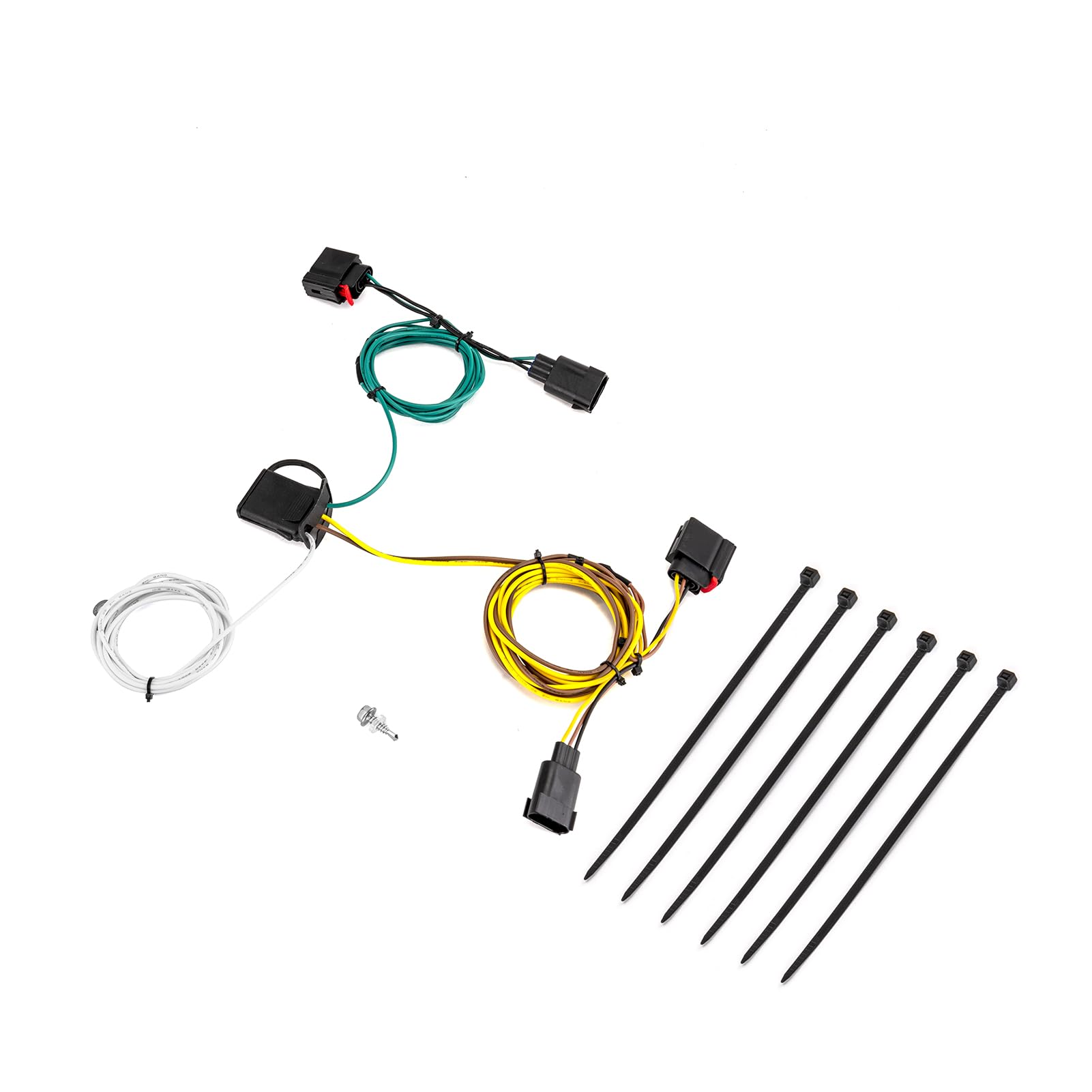 Photo 1 of Wsays Trailer Wiring Harness 4-Pin Plug & Play Compatible with Jeep Grand Cherokee 2007-2013