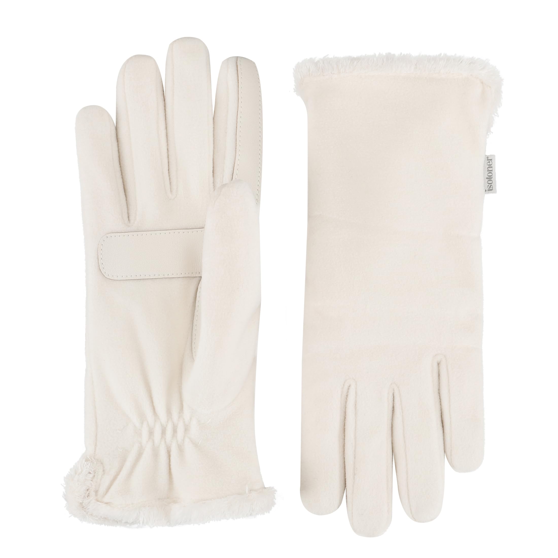 smartDRI Fleece Glove with Overlap Wrist Detail and smarTouch Technology (Microluxe) Image