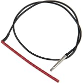 1Pcs Yootones Guitar Piezo Transducer Under-Saddle Piezo Pickup With Plug Compatible with Acoustic Guitar Pickup Folk/Classic Guitar