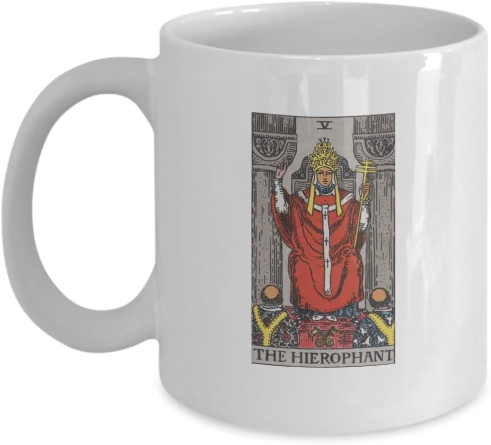 The Hierophant Tarot Card Coffee & Tea Mug