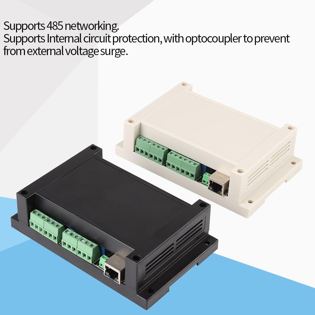 Controller A Relè A 8 Porte Con RS485 Ed Ethernet – Alimentazione 5-40V DC – Per Automazione E IoT