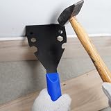MANUFORE Trim Puller Pry Bar 1050 Steel Silicone Handle Tile Removal Tool view 6