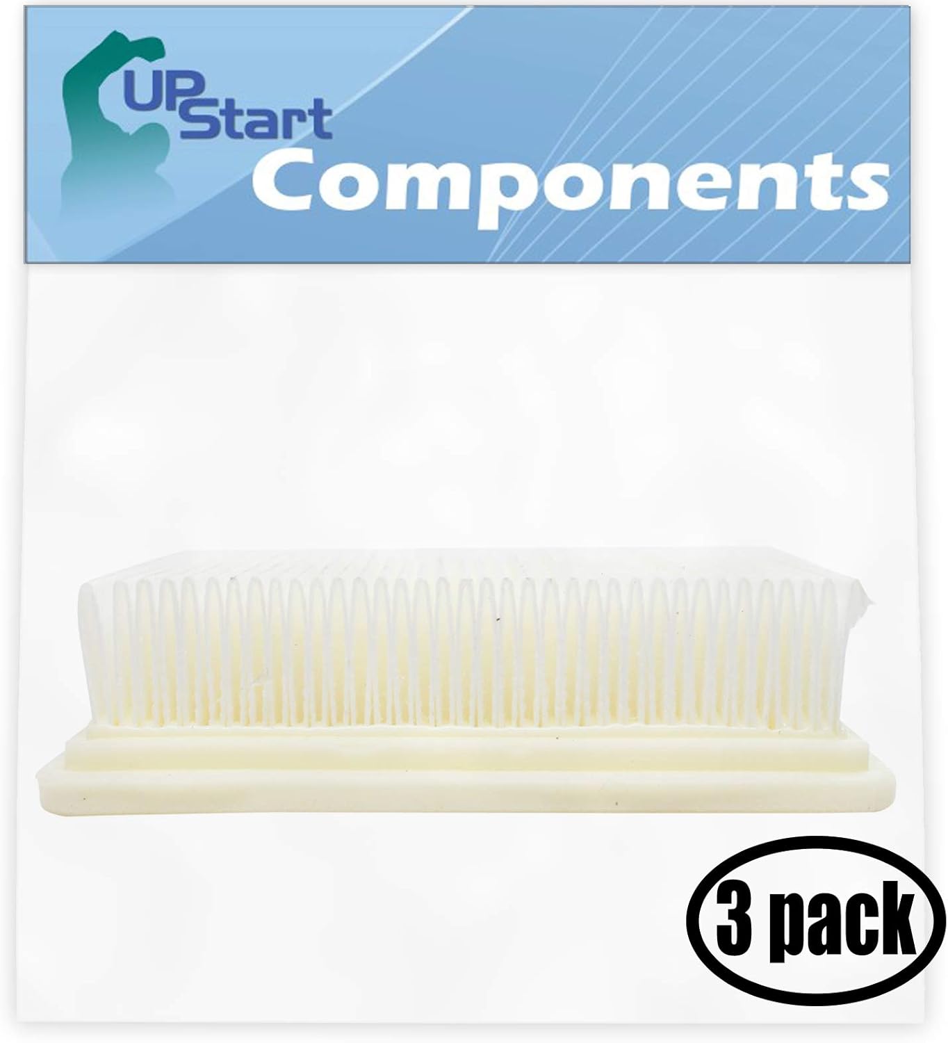Upstart Battery 3-Pack Replacement for Hoover Hoover FloorMate Powerbrush H2850 Vacuum HEPA Filter - Compatible with Hoover 40112050, Floormate HEPA Filter