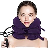 SEEDEAR Cervical Neck Traction Device - Inflatable & Adjustable Neck Stretcher Neck Support Brace, Neck Traction Pillow for Home Use