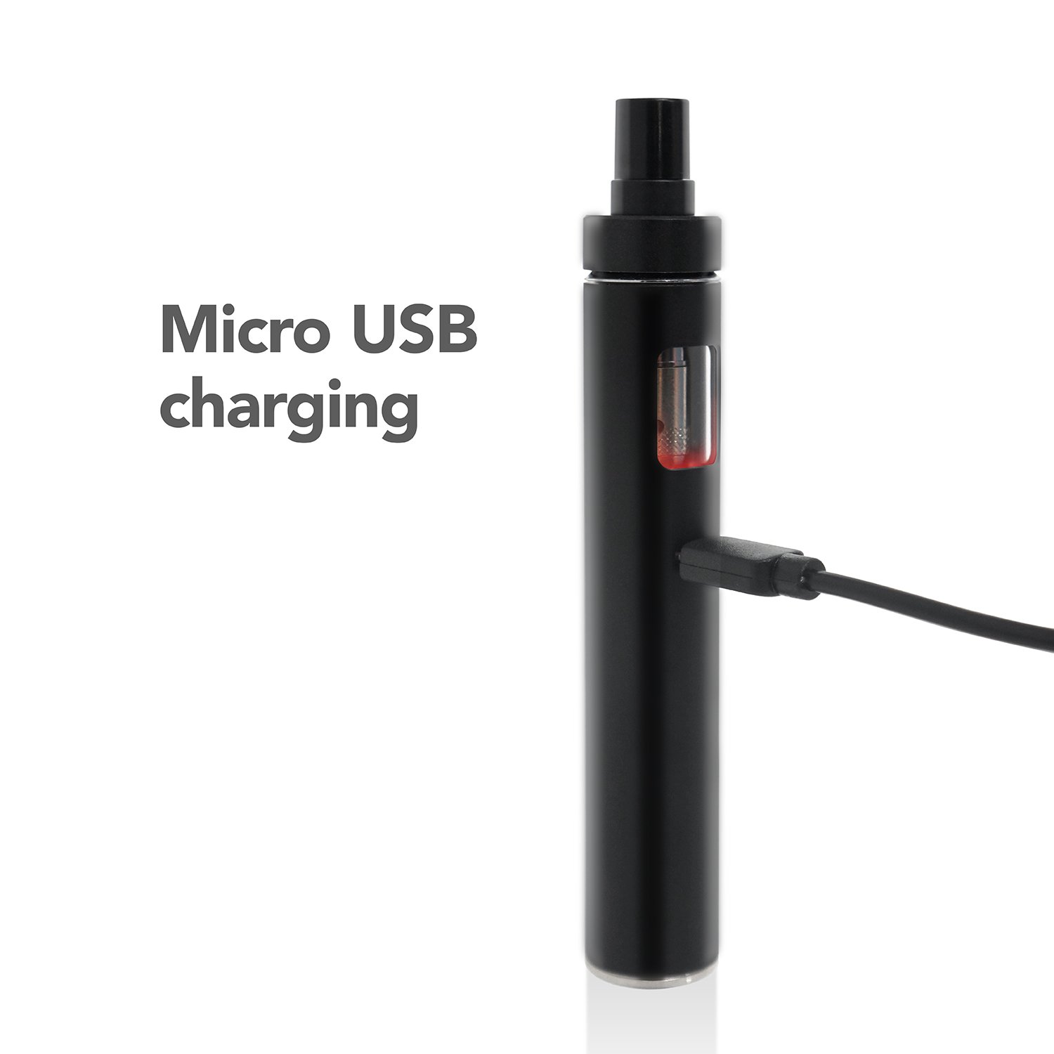 Kebor® Cloud Pen 30W E Cig Cigarette Vape Starter Kit 1500mAh with Nicotine-Free Eliquid Ecig Shisha Pen Full Complete Set 2mL Top Refill Tank Atomiser with Child Lock 0.4 ohm Airflow Control Sub Ohm Huge Vapor Leather Pouch Electronic Vapi