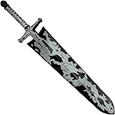 LALAPORT 41 Inch Fantasy Asta's Foam Demon-Slayer Sword Cosplay Weapon Sword for Black and Clover Role Playing Cosplay Costume Foam Sword for Halloween and Xmas Gift