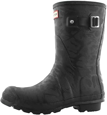 short black rain boots womens