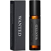 Pure Instinct WANTED The Original Pheromone Infused Essential Oil Perfume Cologne - Men's Collection - TSA Ready (Roll On Bottle 0.34 Fl. Oz./10.2mL)