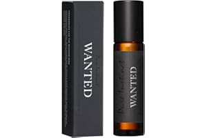 Pure Instinct WANTED Pheromone Infused Perfume Oil – Unisex Roll-On Cologne with Essential Oils, Long Lasting Fragrance, TSA 