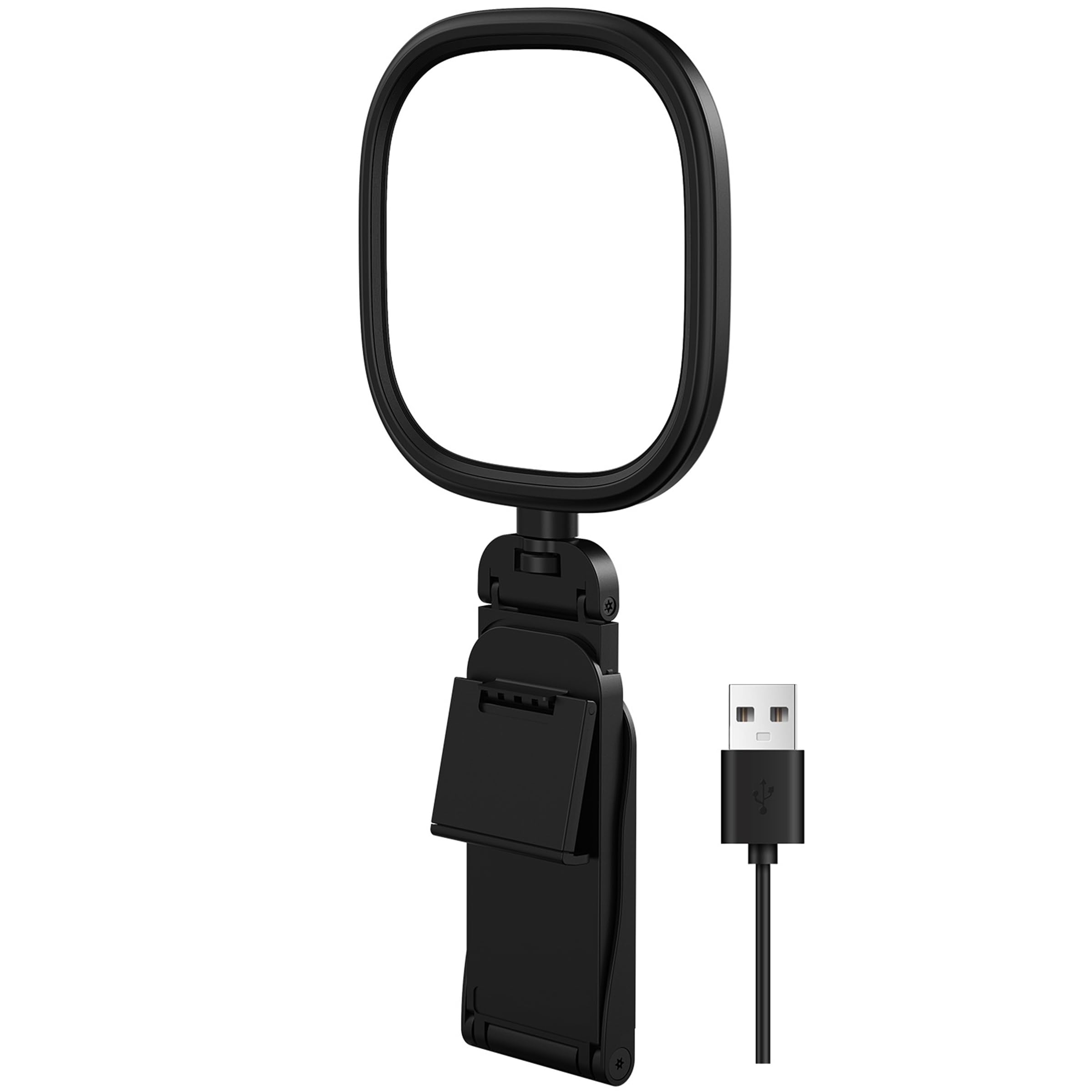 Photo 1 of LitONES Ring Light for Desk, Laptop, Monitor & Phone – Soft Eye-Caring Webcam Light with 84 LEDs, 50 Modes, CRI 97.8+ for Zoom, Streaming, Video Calls, Remote Work – USB-Powered Selfie Light