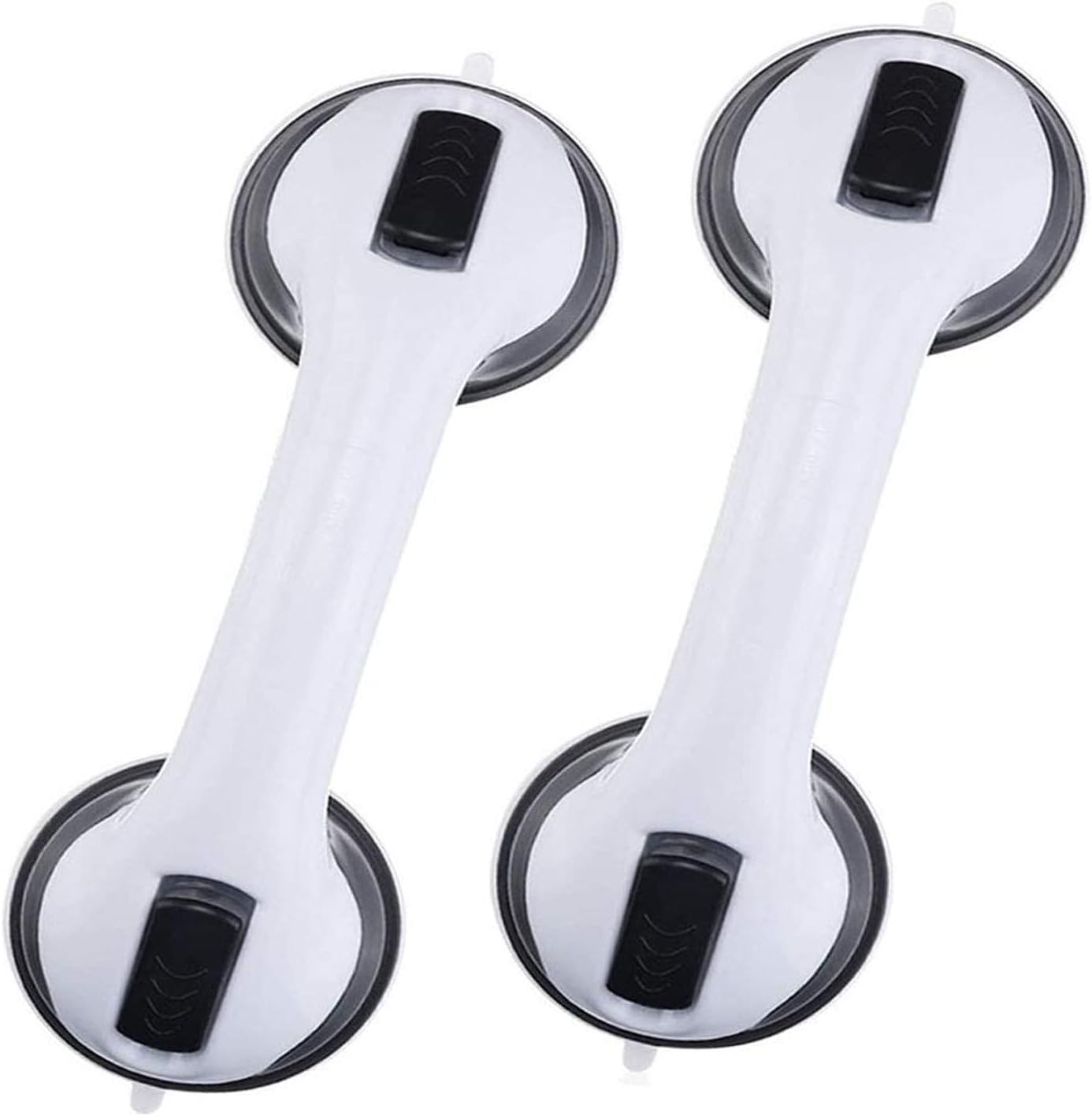 Suction Grab Bar,2 Pack Grab Bars for Bathroom,Suction Cup Handle Grab bar with Dual Locking,Anti-Slip Grip Safety Grab Bars for Elderly,Senior Assist Bath Handle: Home & Kitchen