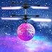 Flying Ball, YKS Children Flying Toys, RC infrared Induction Helicopter Ball Built-in Shinning Color Changing LED Lighting for Kids, Teenagers (White)