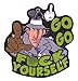 Inspector Gadget Go Go F-ck Yourself Printed Tactical Morale Patch