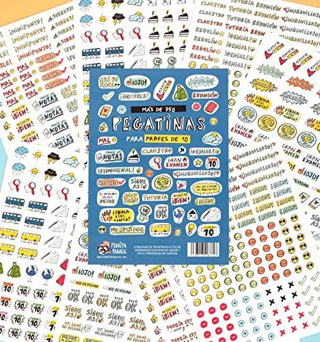 Teacher Diary Stickers, Blue - Image 3