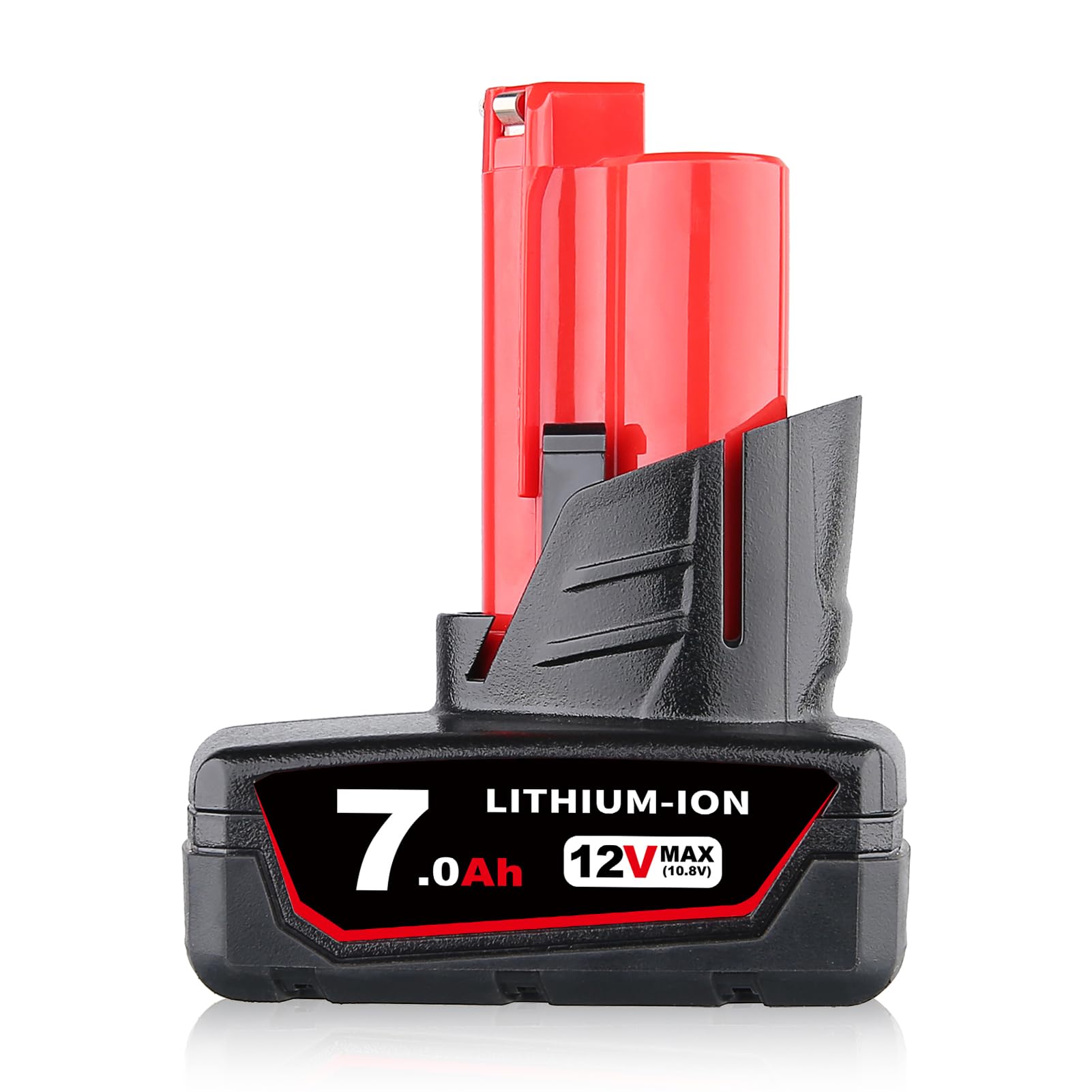 MANUFER 12V 7.0Ah Lithium-ion Replacement for Milwaukee 12V Battery M-12 48-11-2410 48-11-2420 48-11-2411 48-11-2401 48-11-2402 Replacement for Milwaukee Batteries