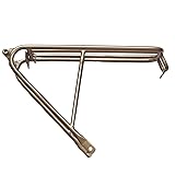 Titanium Rear Rack for Brompton in Silver