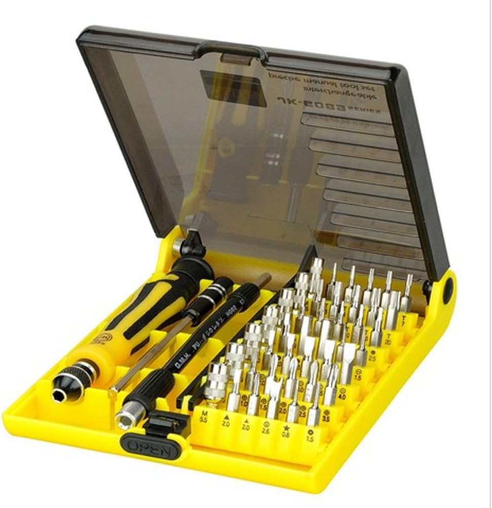 Jackly 45 in 1 Precision Opening Pry Screwdriver Set Repair Tool Kit for Smart Phone Tablet PC Computer GPS Repair Fix( JK6032-B )