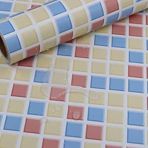 Hode Mosaico Vinilo Adhesivo para Azulejos Cocina 40X300cm, Impermeable