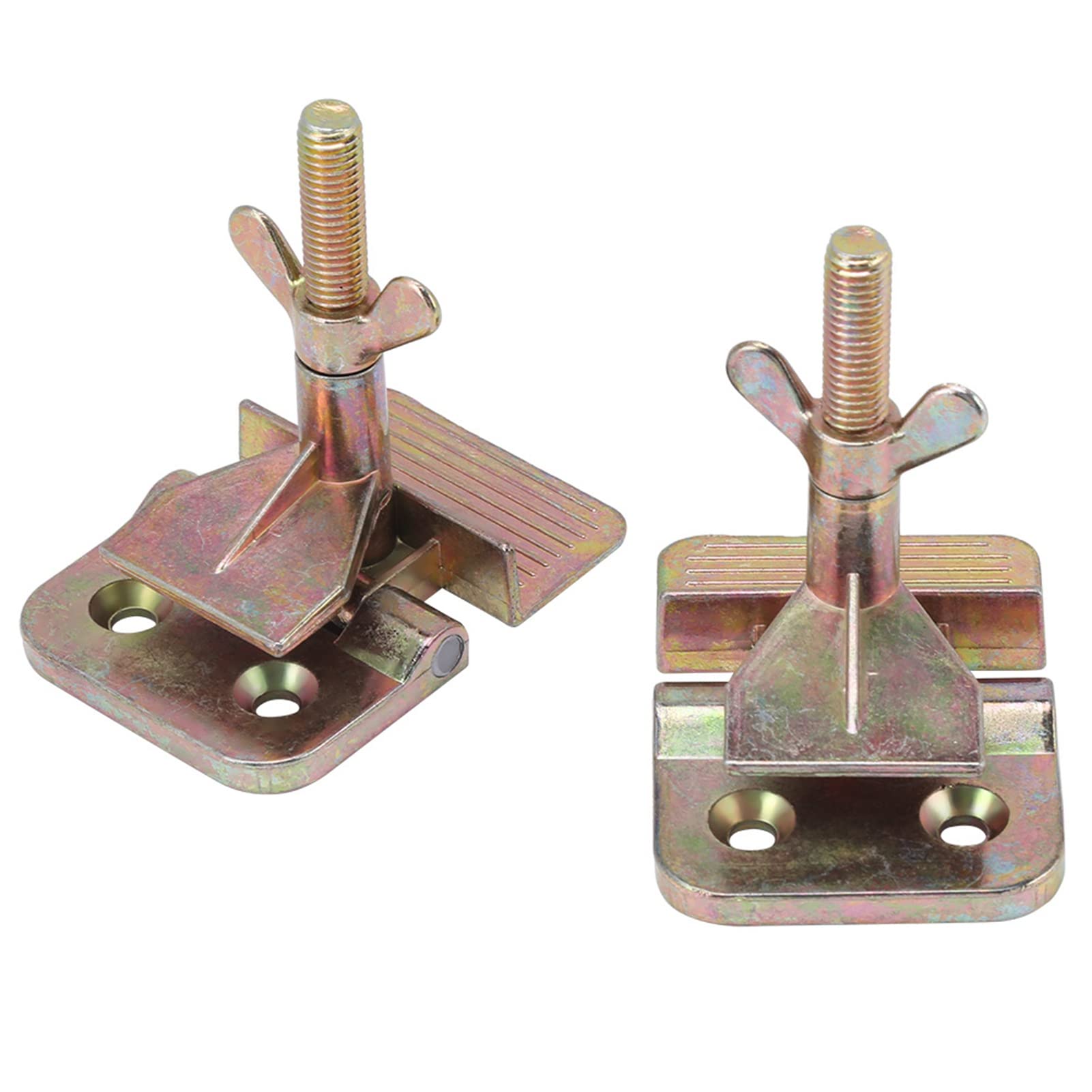 FTVOGUE 2Pcs Butterfly Hinge Clamps Metal Butterfly Frame Hinge Clips Silk Screen Printing Fixing Clamp