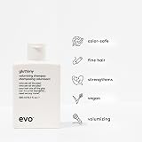 EVO Gluttony Volumising Shampoo Fine Hair Sulphate-Free Vegan Strengthen Colour view 3