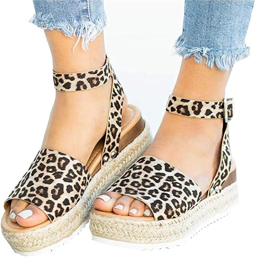 trendy espadrille sandal flats