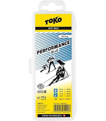 Amazon.com : TOKO Base Performance Wax – Hot Wax for Skis