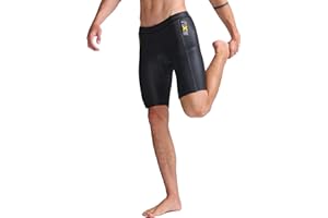 2XU - Propel Buoyancy Short - Rubber Nylon Material for Swimming - Black