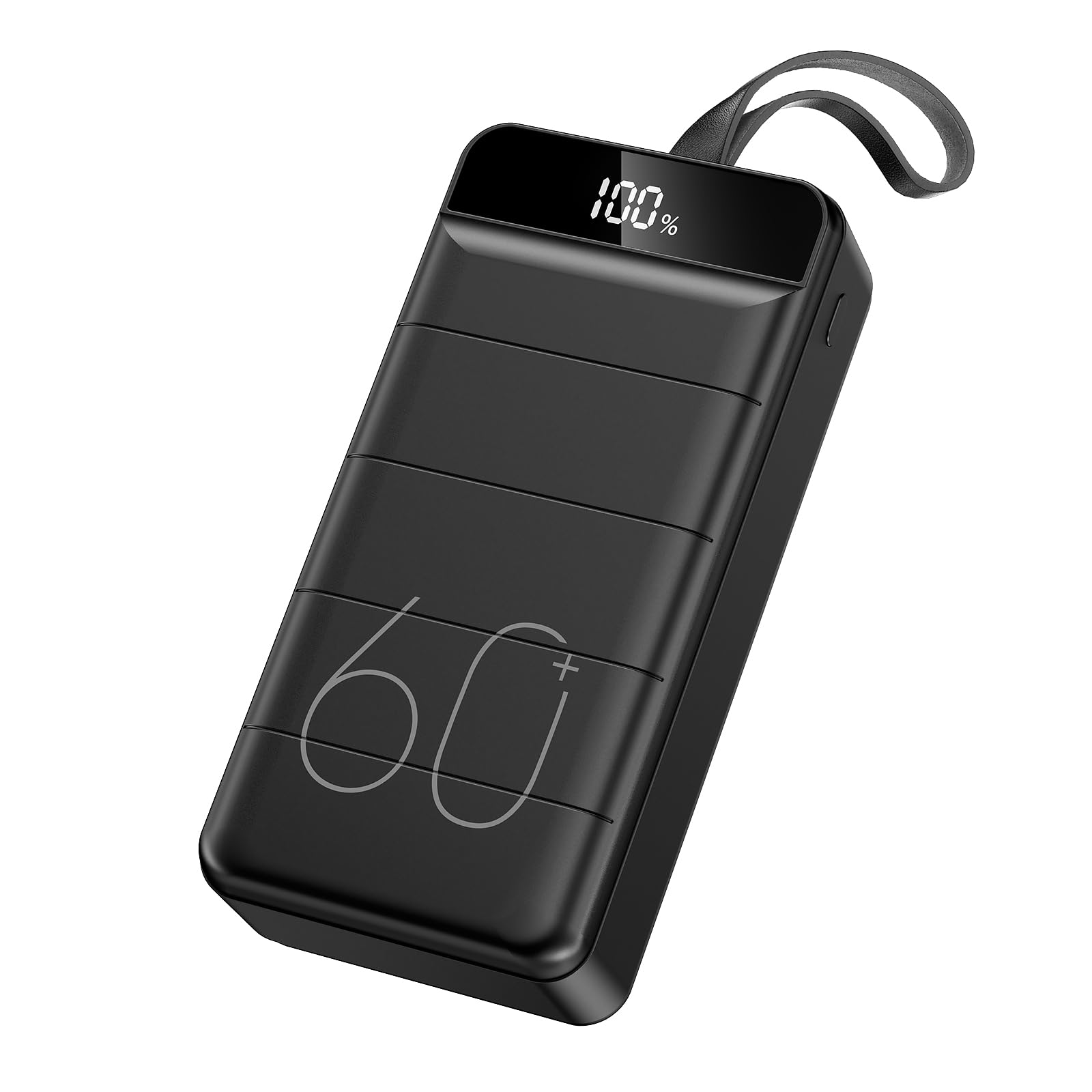 LQHUE Power Bank 60000mAh 22.5W Fast Charging Portable Charger with Flashlight, 4 Outputs & 3 Inputs LED Display Huge Capacity External Battery Pack for Most Electronic Devices on The Market