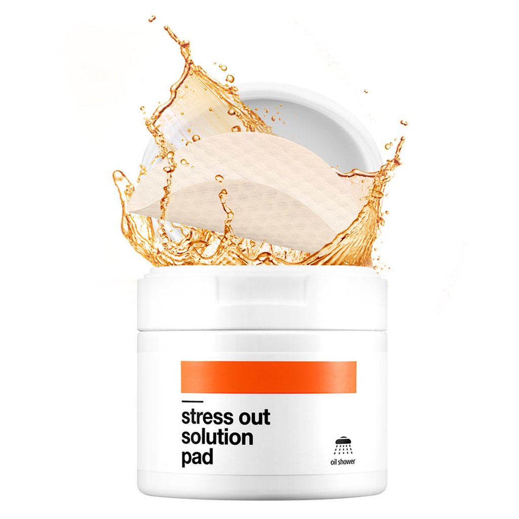 [BELLAMONSTER] Stress Out Solution Pad 155ml 70ea / 3D Embossed Vitamin A Carrot Seed Oil Pad Removes Dead Skin Cells and Red Spots, Acne Relief, Skin's Strength Enhancement for Dull Skin