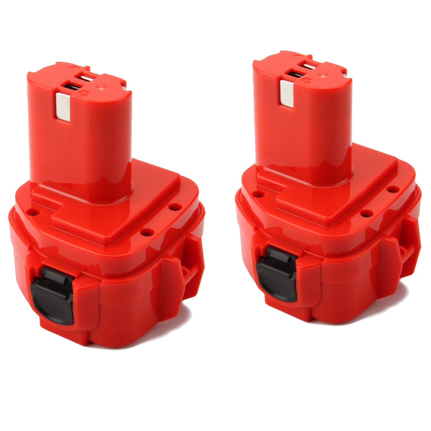 2PCS Shentec 12V 4.5Ah Ni-MH Replacement Battery for Makita 1220 PA12 1222 1235 1233 1234 1235B 1235F 192696-2 192698-8 192698-A 193138-9 193157-5 4013D