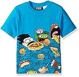 Warner Bros. Little Boys' Teen Titans Foodies T-Shirt, Blue, 5/6