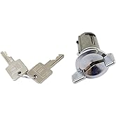 TRQ Ignition Lock Cylinder w/Key | For Buick Cadillac Chevy Olds Pontiac