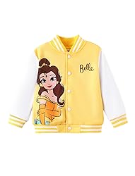Disney Princess Belle Toddler Girl Varsity Bomber