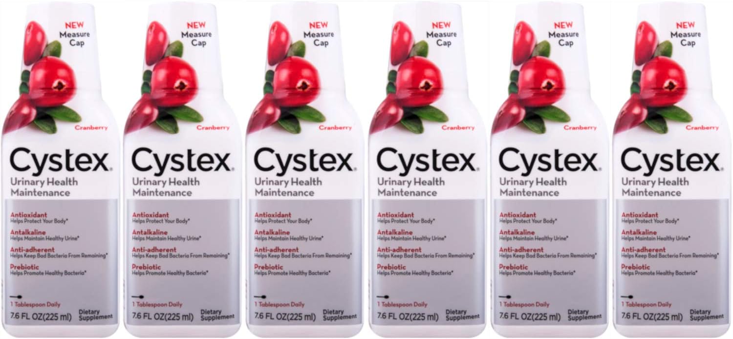 Cystex Urinary Health Maintenance Cranberry 7.6 oz (Pack of 6)