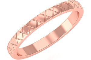 PANOPLY Thumb Ring Tungsten Wedding Band Ring for Men Women Gold/Rose Gold/Silver Domed High Polish Comfort Fit 5-12 (8.5, Ro