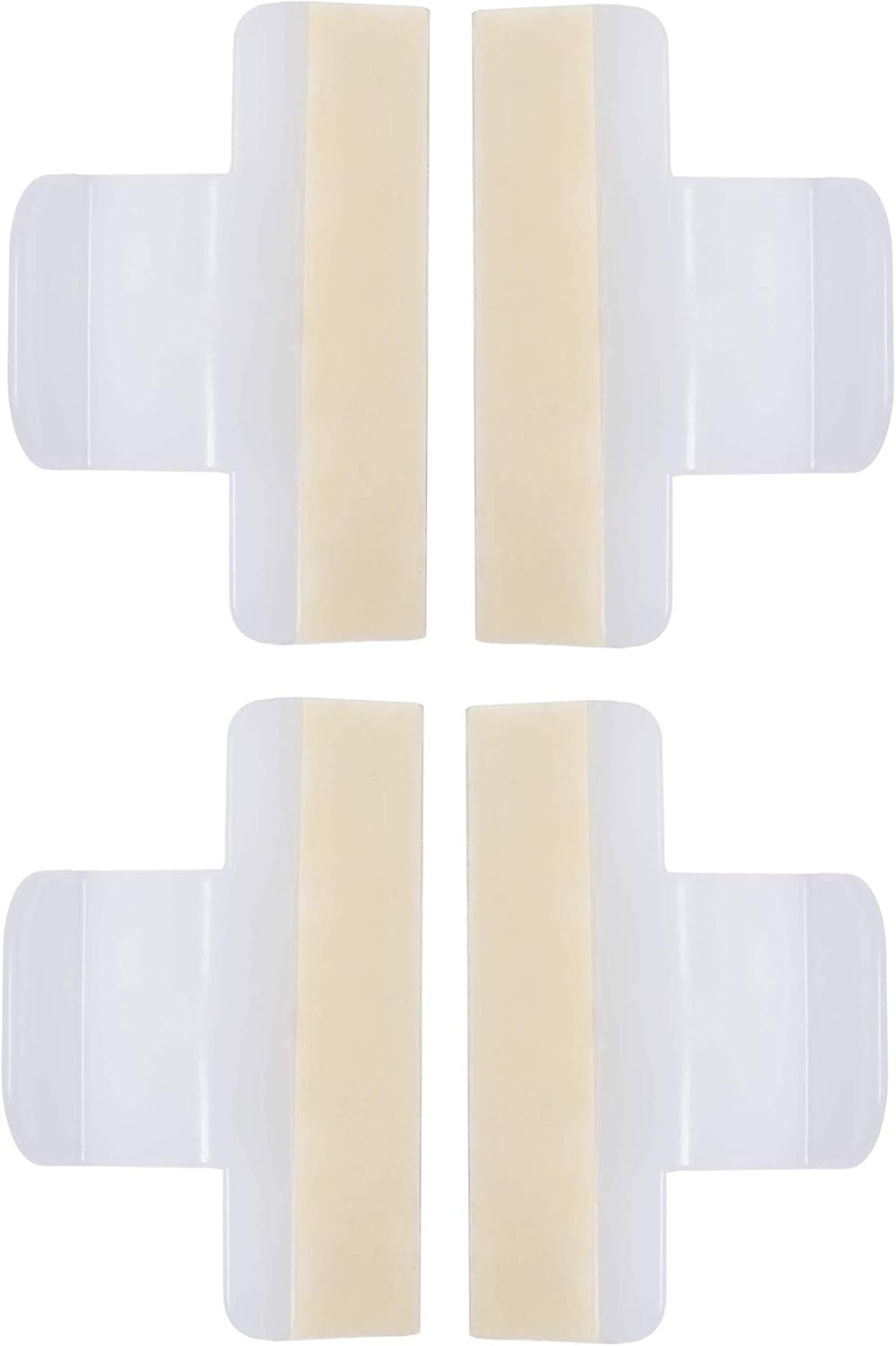 4 pcs 154701001 Dishwasher Splash Shield Replacement Part for Frigidaire Kenmore Dishwasher - Replaces 1465007 154685101 AP4338941