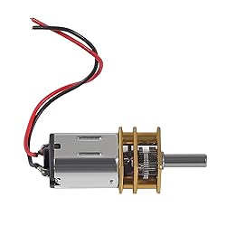 XIITIA 6pcs DC 3V-6V Mini N20 Gear Motor Slow Speed